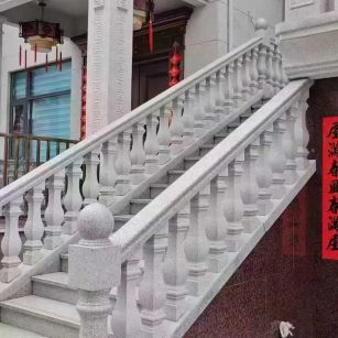 商洛 天然石材 阳台庭院护栏、栏杆