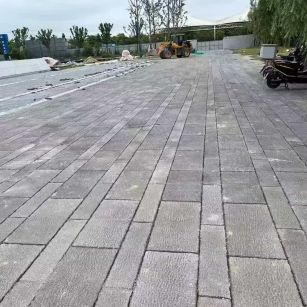 商洛仿古石铺装效果