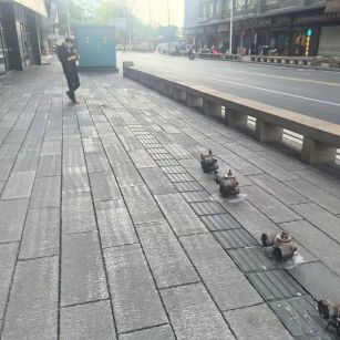 商洛仿古石铺装效果