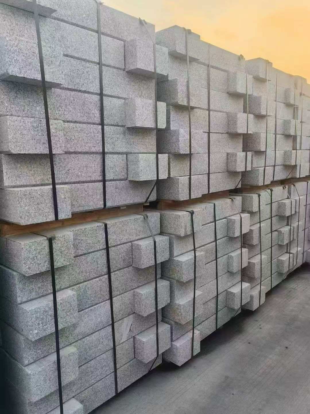 商洛 芝麻白路沿石