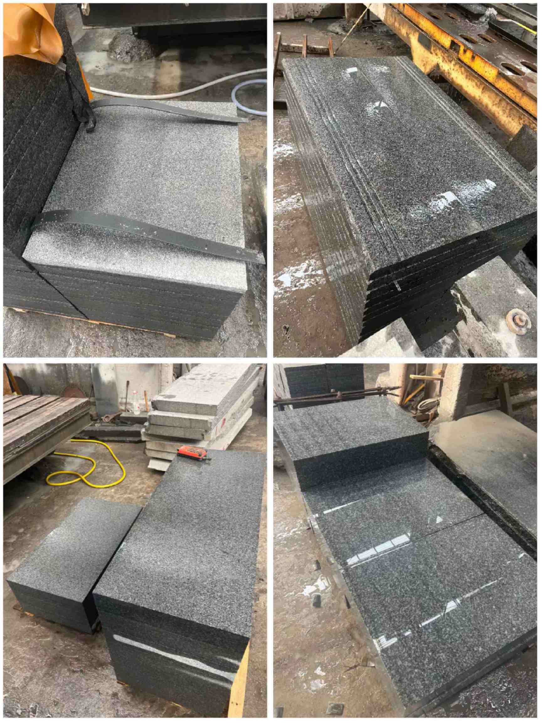 商洛 芝麻黑地铺石材