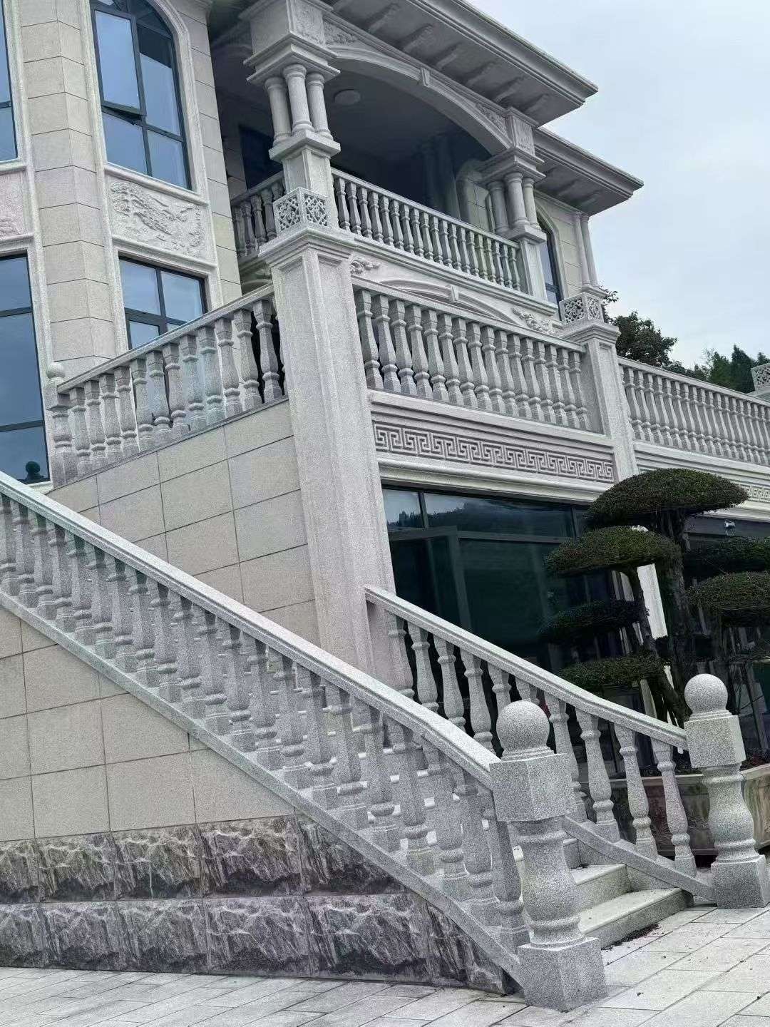 商洛 芝麻白别墅，栏杆