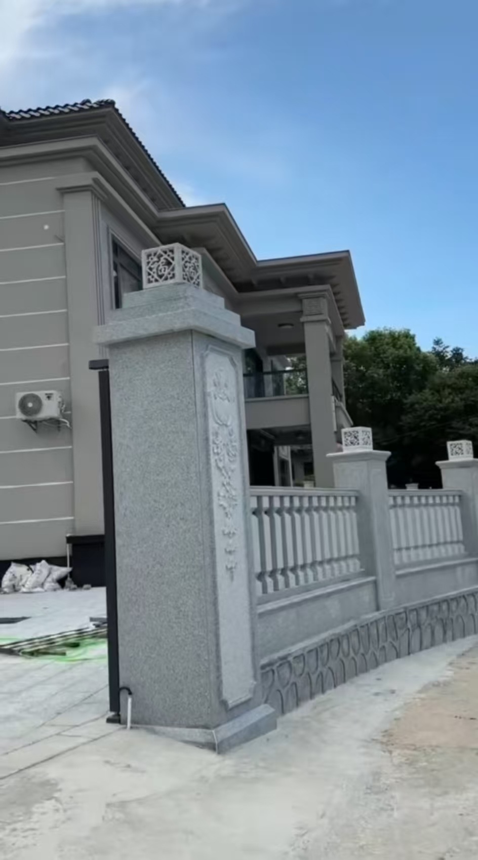 商洛 芝麻白别墅围墙栏杆，私人订制