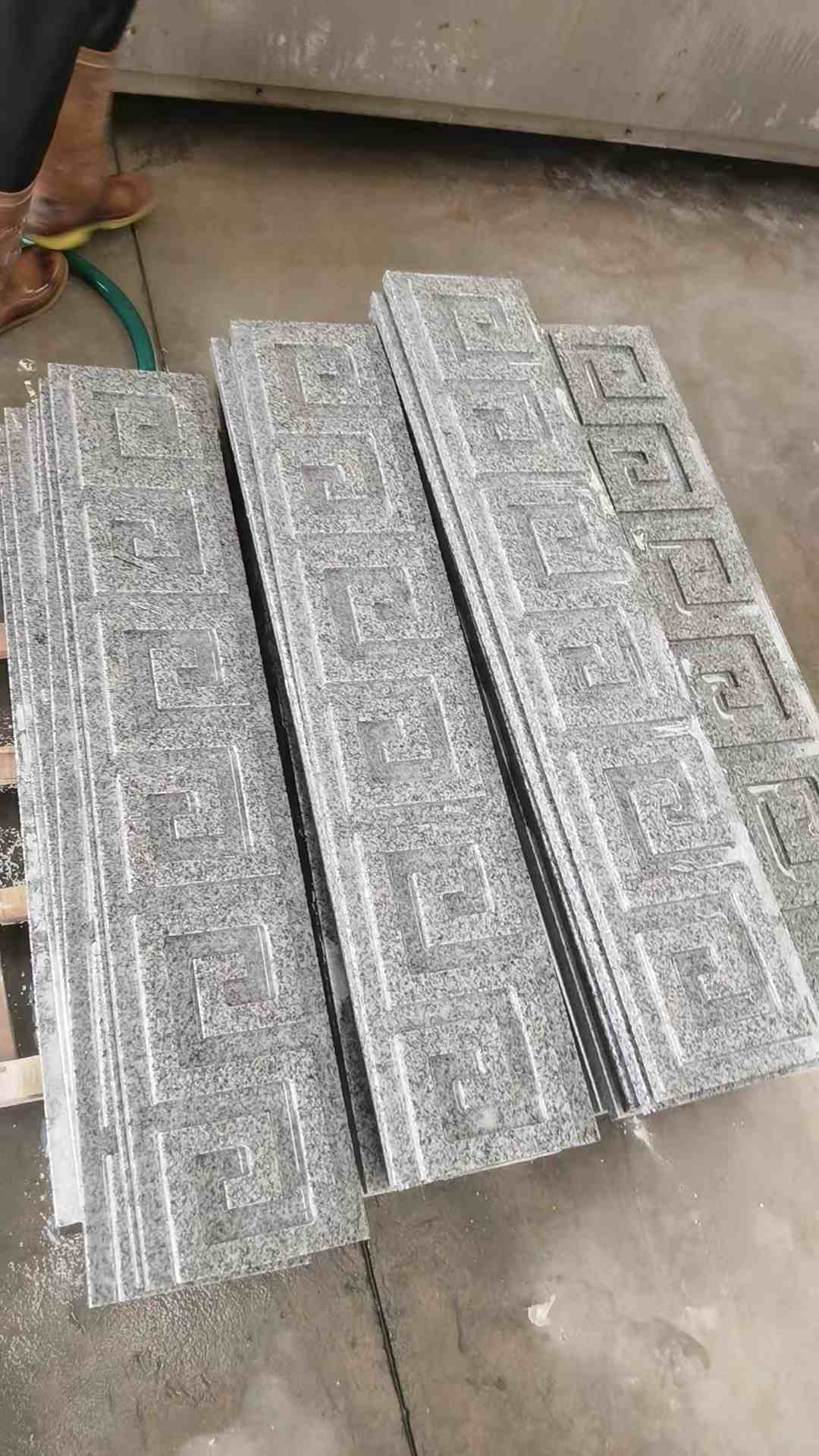 商洛 别墅回纹线条，雕刻