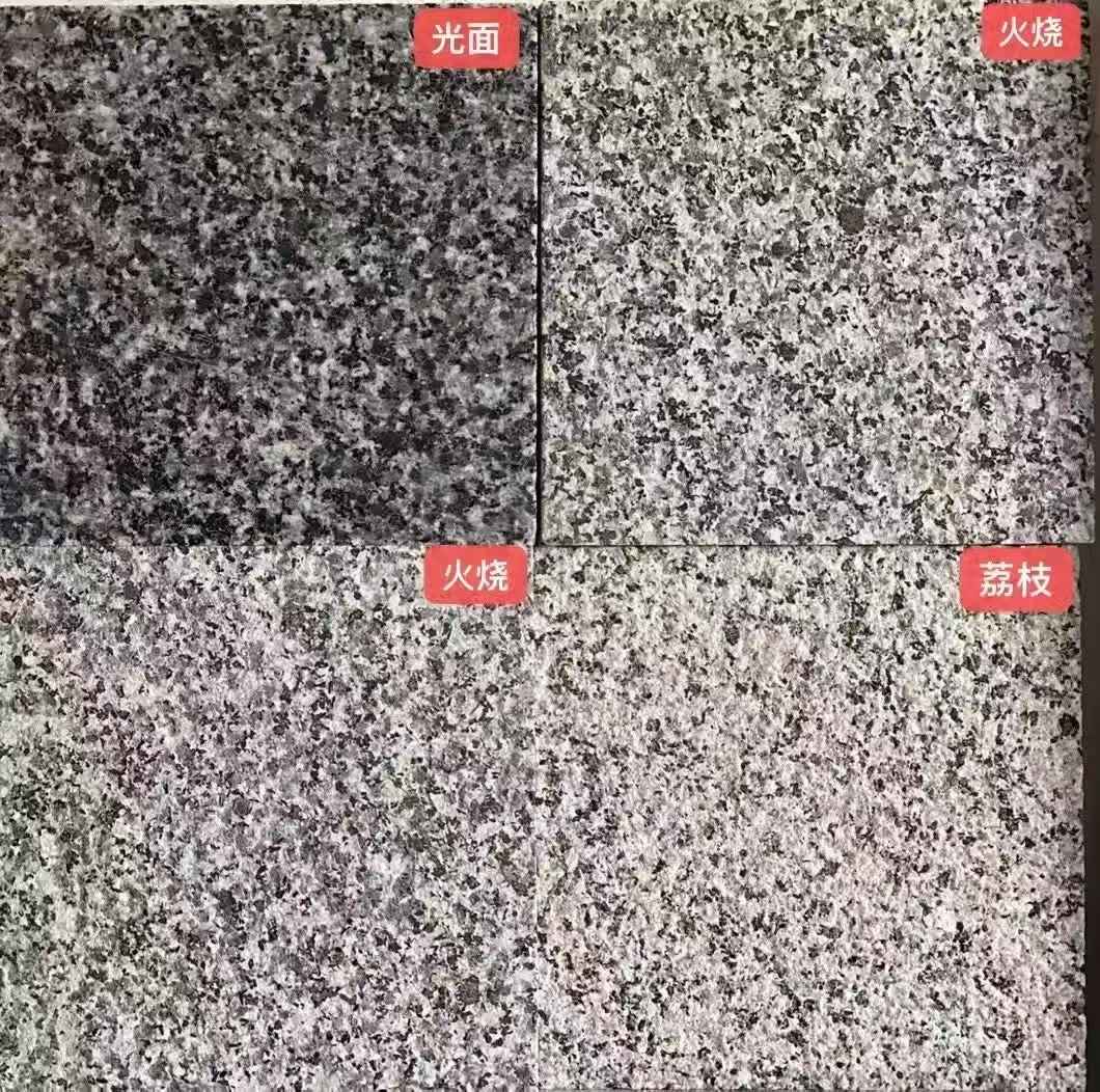 商洛 芝麻黑光面，芝麻黑火烧面，芝麻黑荔枝面