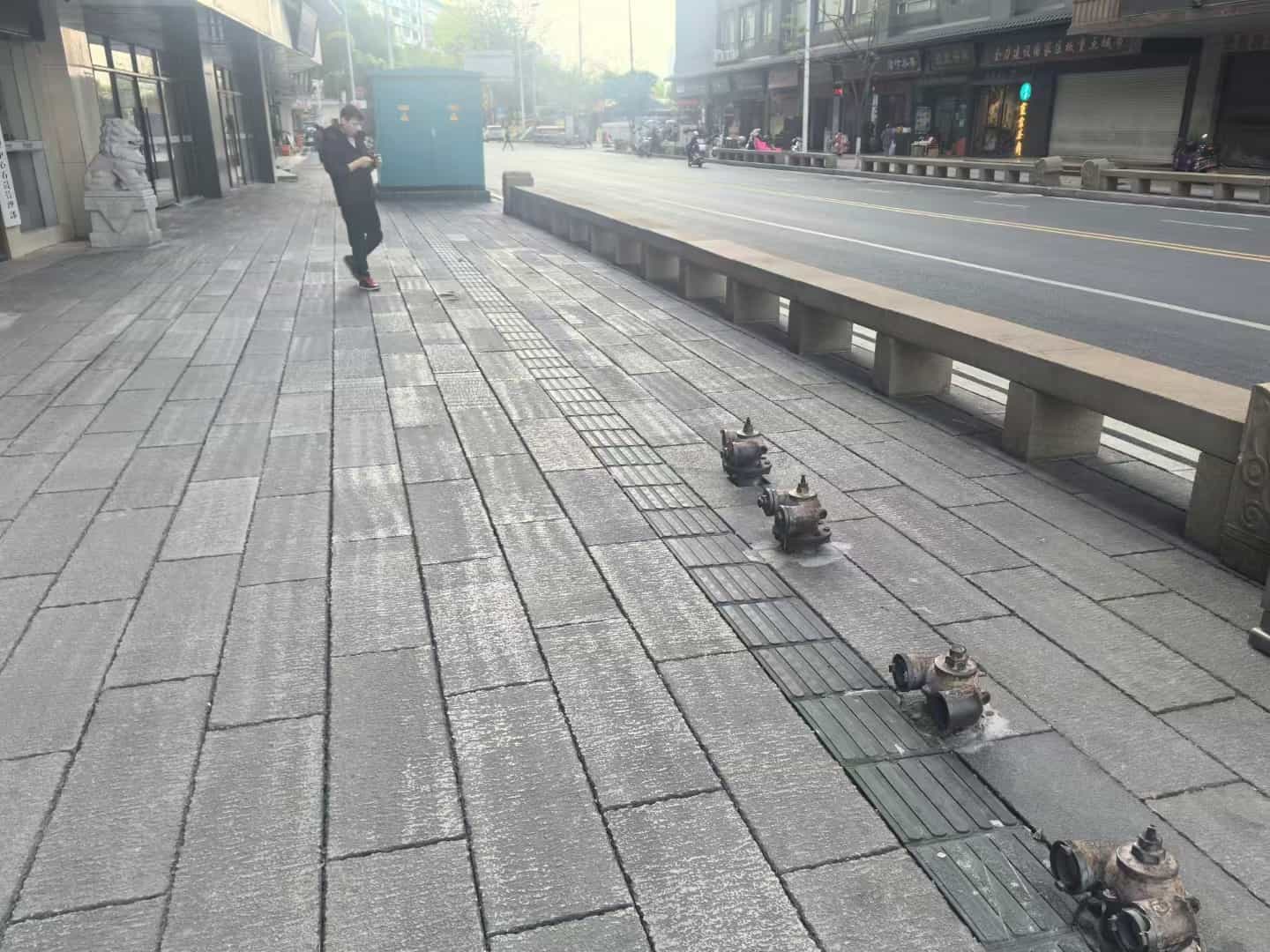商洛仿古石铺装效果