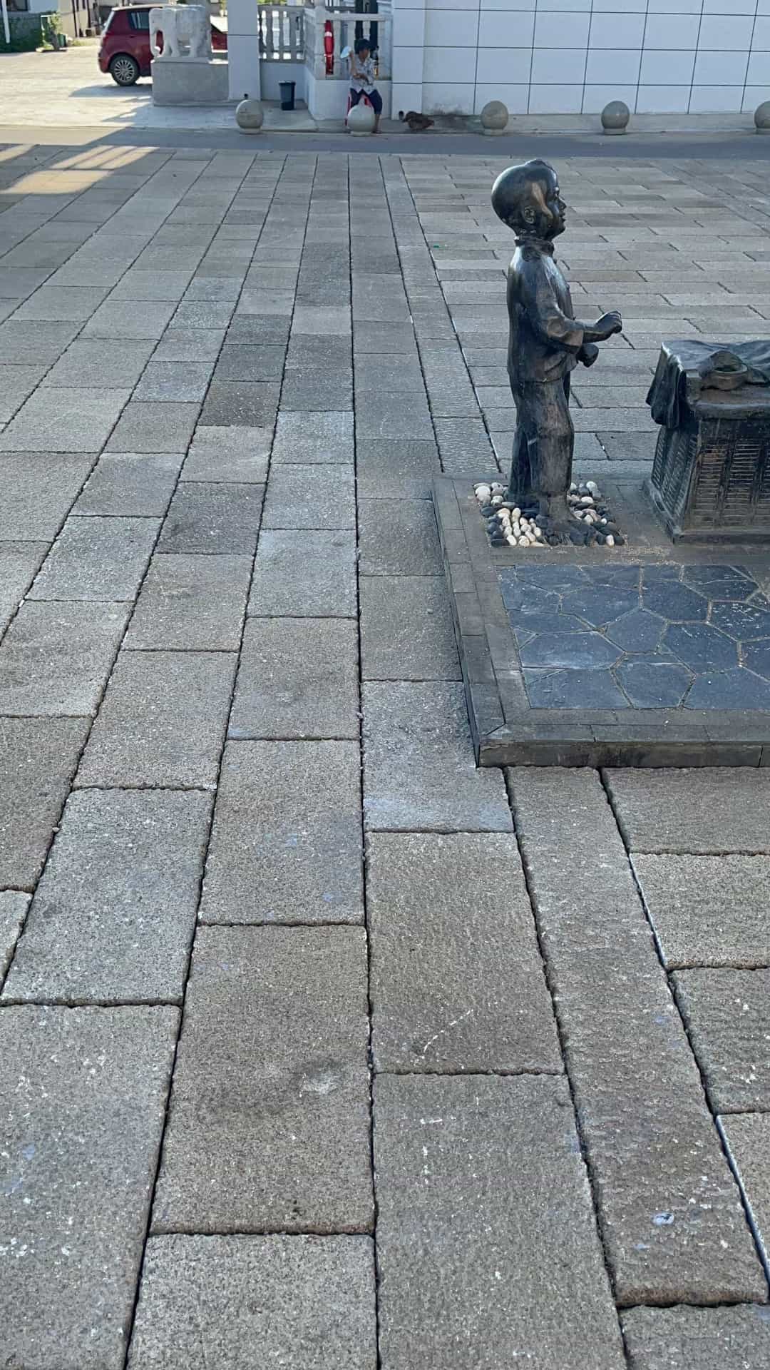 商洛仿古石铺装效果