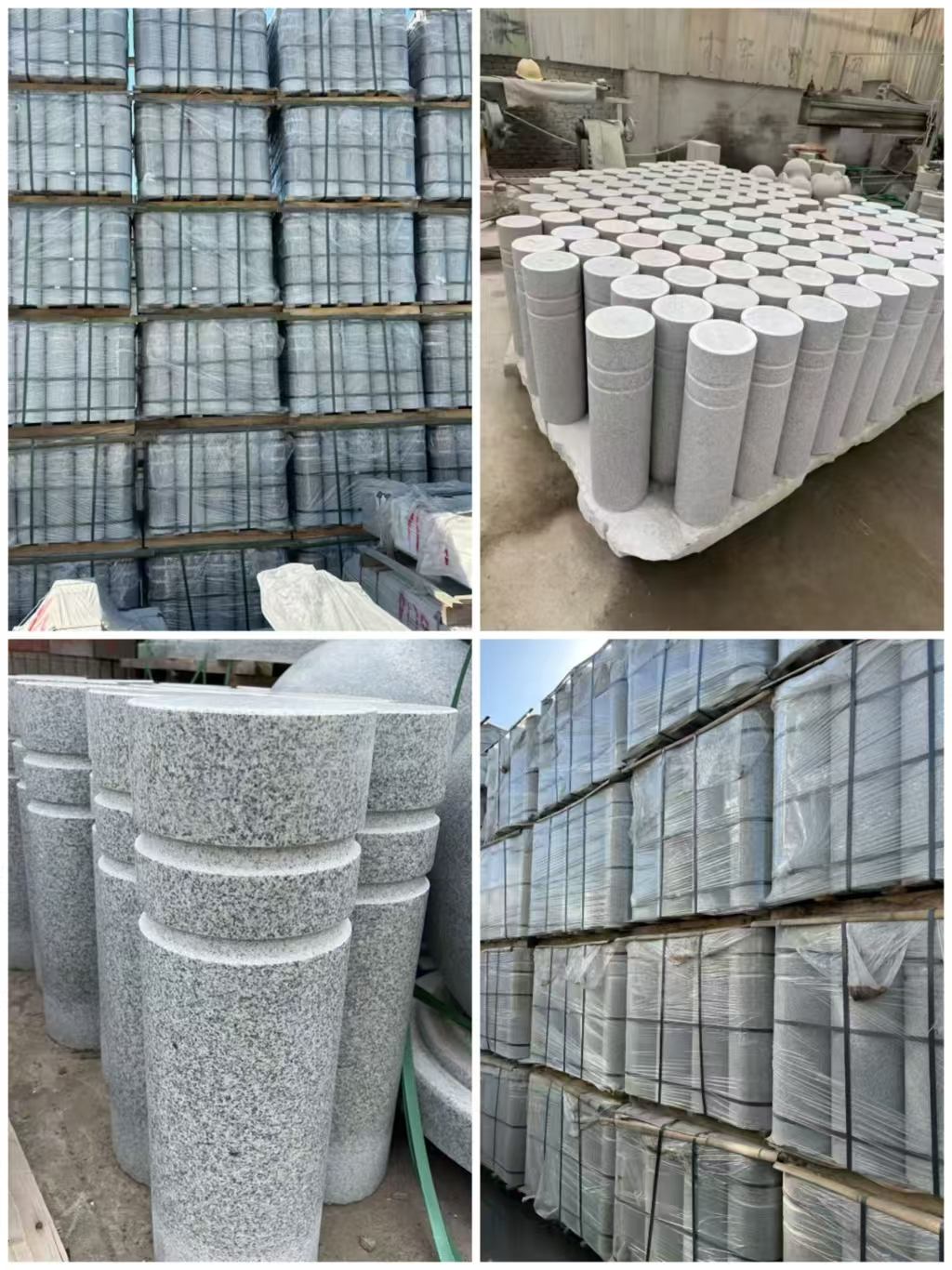 商洛 芝麻白花岗岩挡车柱、隔离柱多少钱