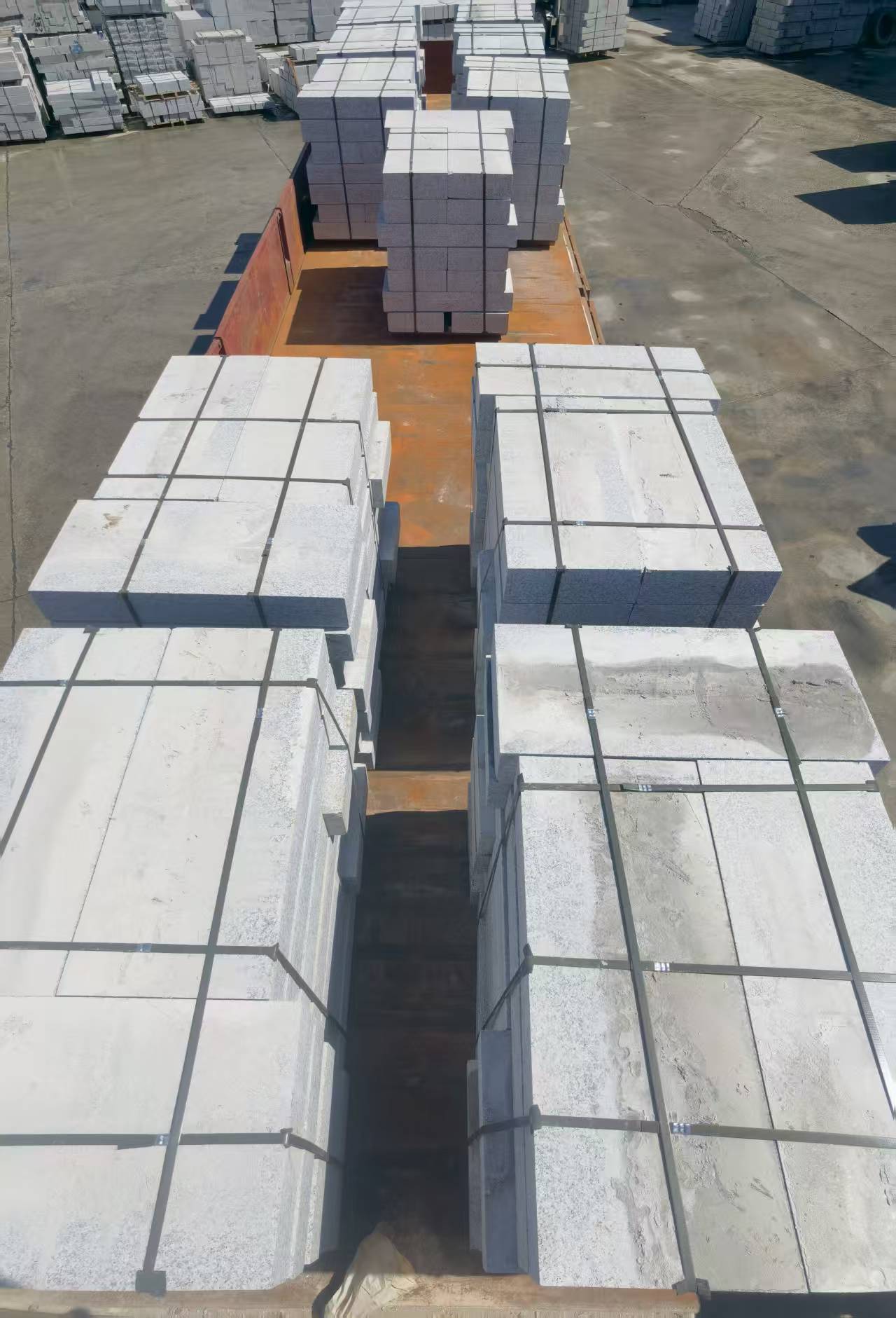 商洛 路沿石装车出货