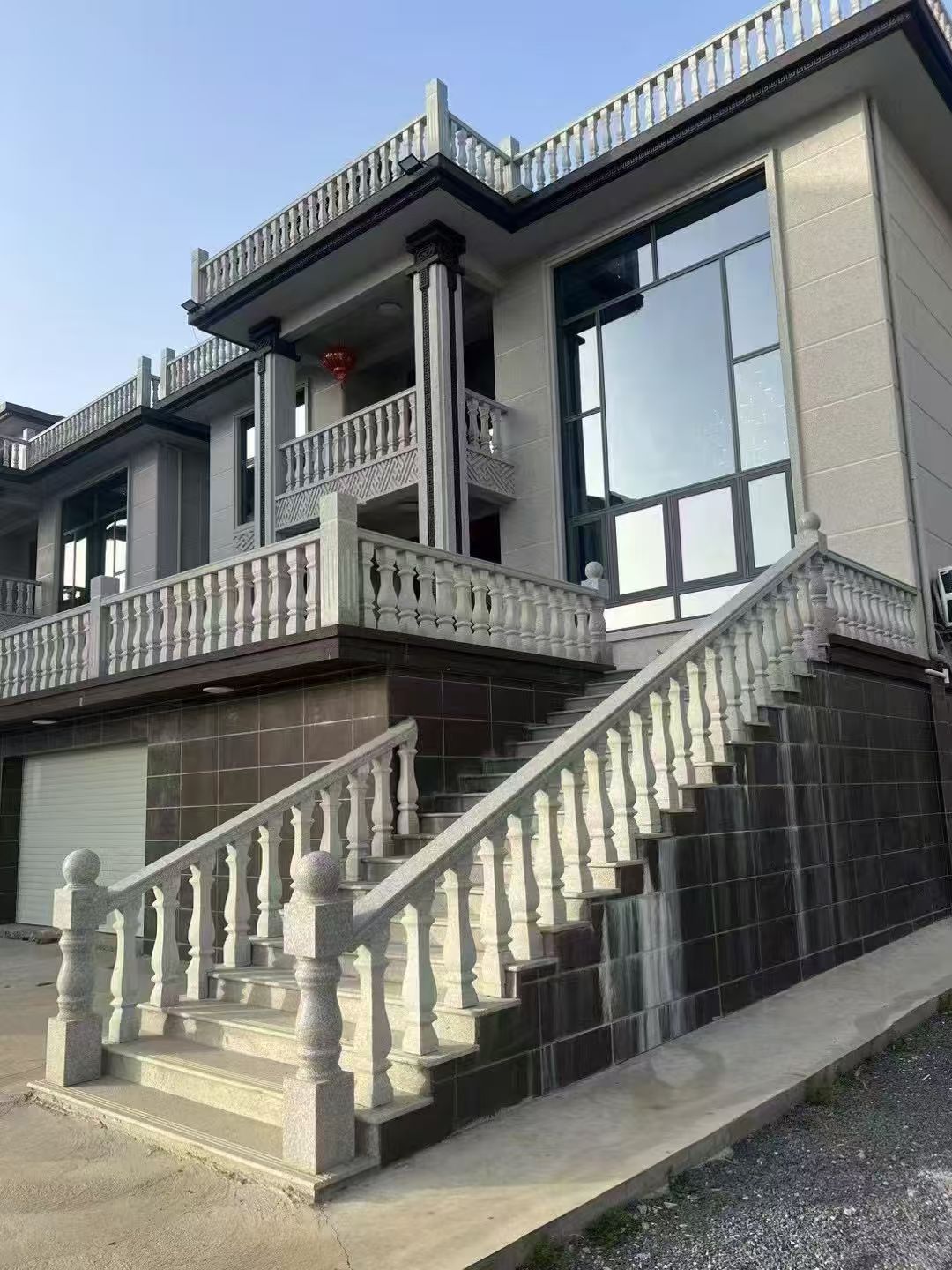 商洛 芝麻白别墅阳台栏杆，楼梯栏杆