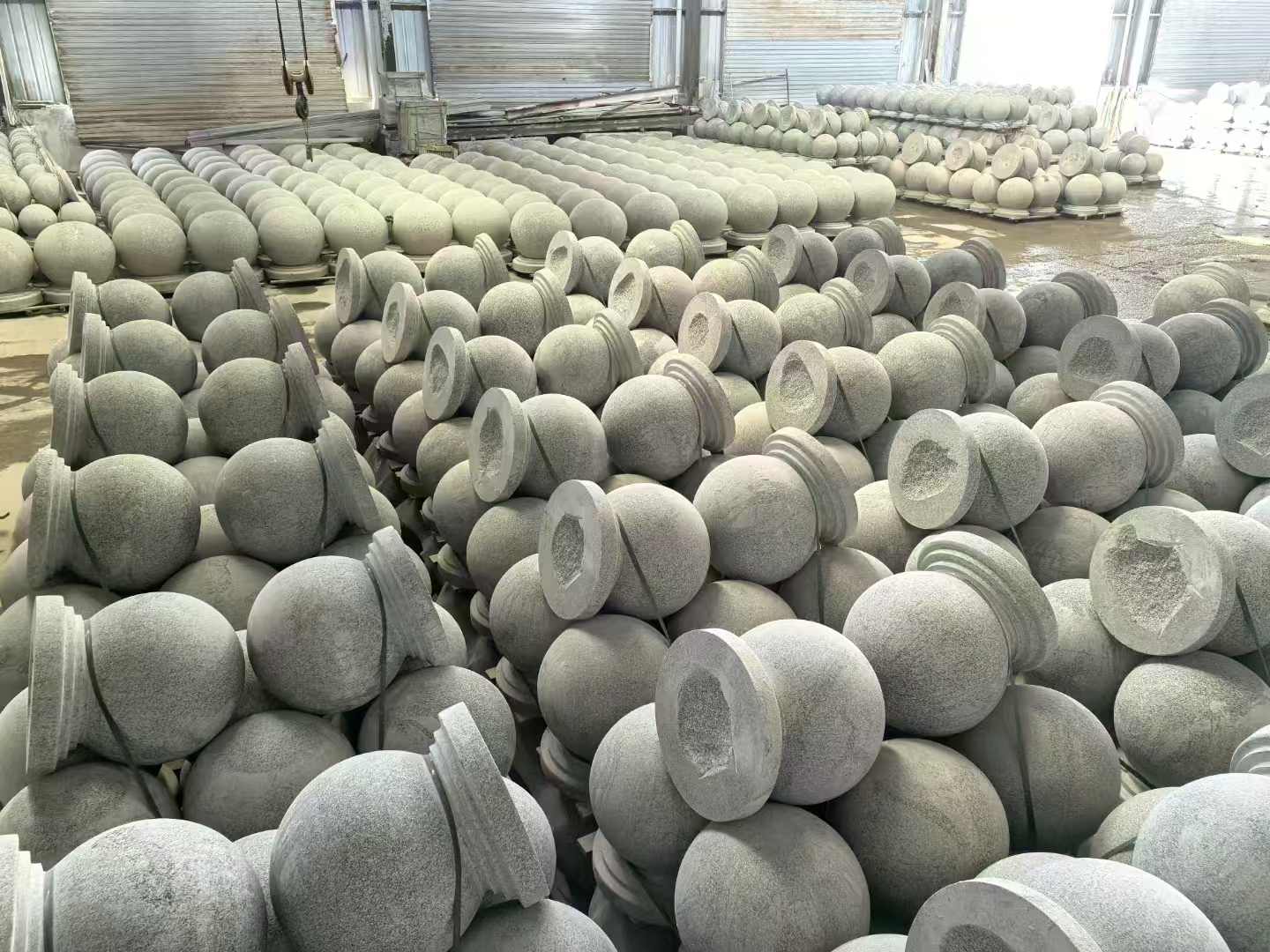商洛石材挡车球