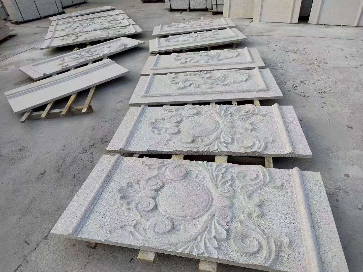 商洛 芝麻白干挂雕花板