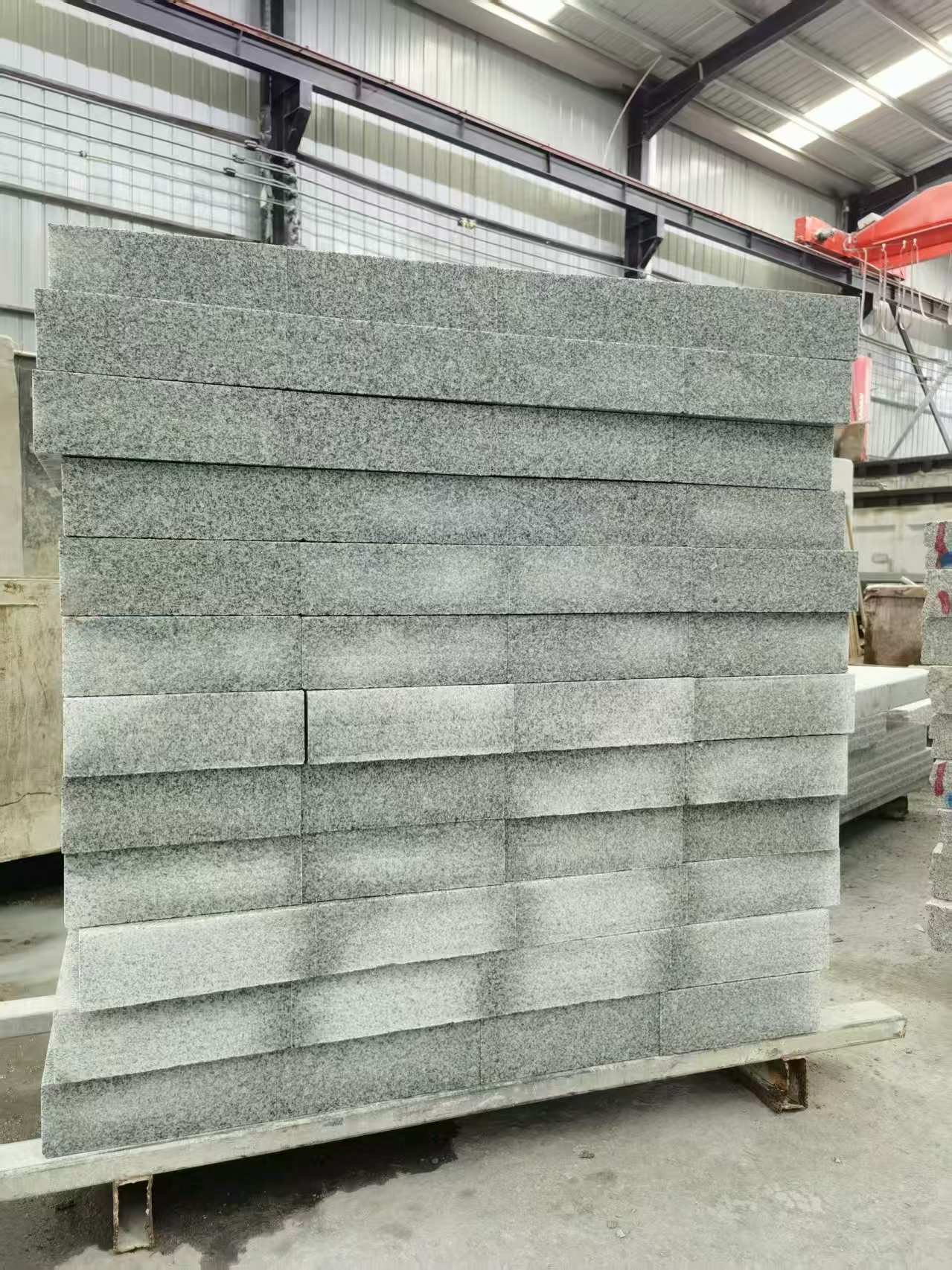 商洛 芝麻白10公分300*600广场地铺，A料定制，尺寸标准，厚薄均匀